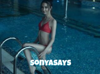 Sonyasays