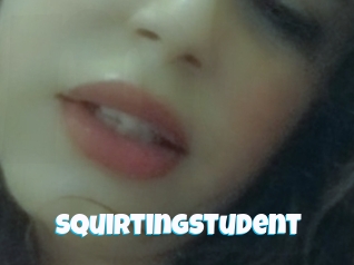 Squirtingstudent